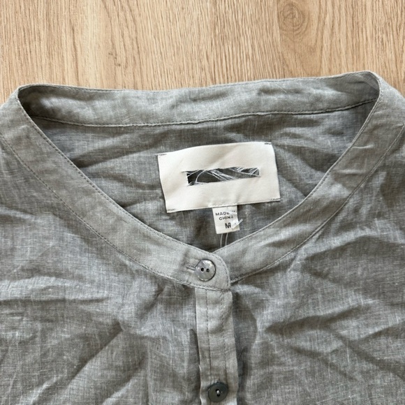 Brochu walker button front long sleeve midi dress nwot - Picture 3 of 5